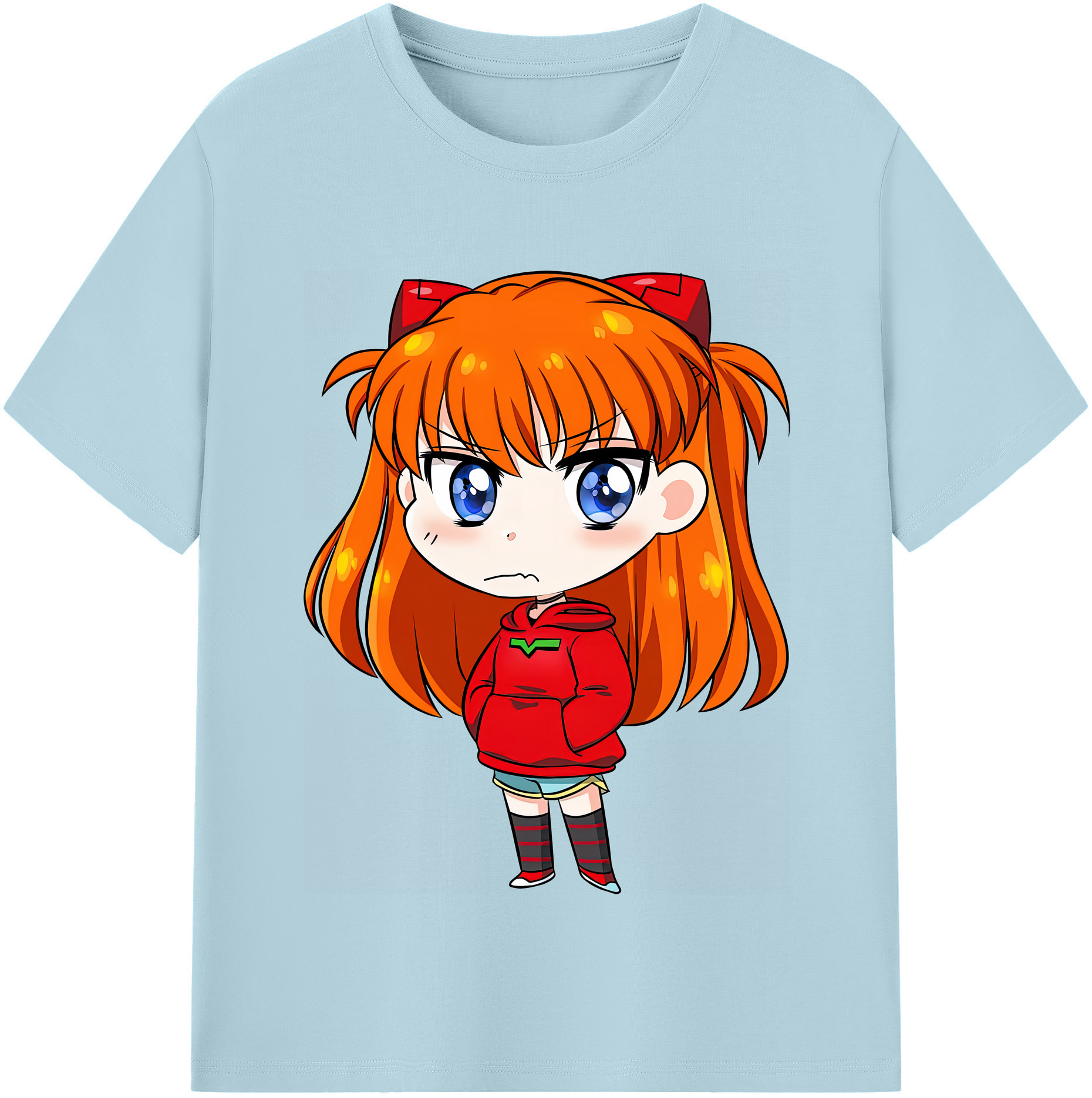 （画像用） EVA 新世紀エヴァンゲリオン 綿100％半袖Tシャツ（フロントプリント）